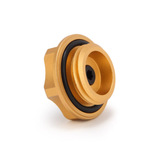 Mishimoto Oil FIller Cap - Gold for Subaru - Image 8