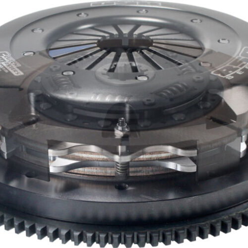 Clutch Masters 01-07 Mitsubishi Lancer Evo 850 Street Twin Disc Clutch Kit w/Aluminum Flywheel - Image 3