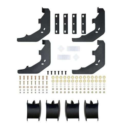 Westin 15-25 Ford F-150 SuperCab / 17-26 Ford F-250/350 SuperCab AT6 Running Boards - Black - Image 7