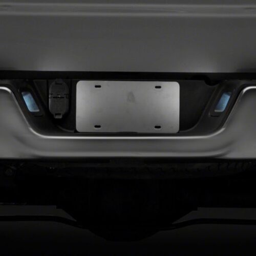 Raxiom for 2013-2018 Dodge RAM 1500 Axial Series LED License Plate Lamps- Smoked - Image 4