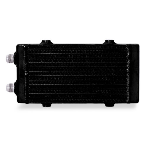Mishimoto Universal Small Bar and Plate Dual Pass Black Oil Cooler - Image 6
