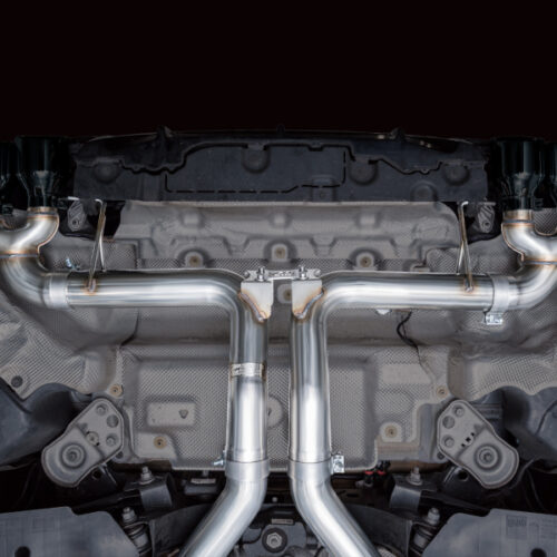 AWE Tuning Track Edition Exhaust - Diamond Black Tips for 22-26 BMW M240i (G42) - Image 7