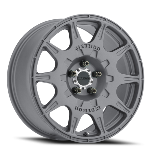Method MR502 RALLY 17x8 +38mm Offset 5x4.5 67.1mm CB Titanium Wheel