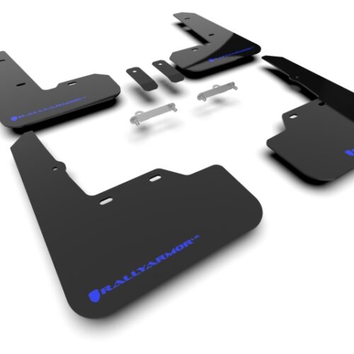 Rally Armor 22-26 Subaru WRX Black UR Mud Flap w/Blue Logo