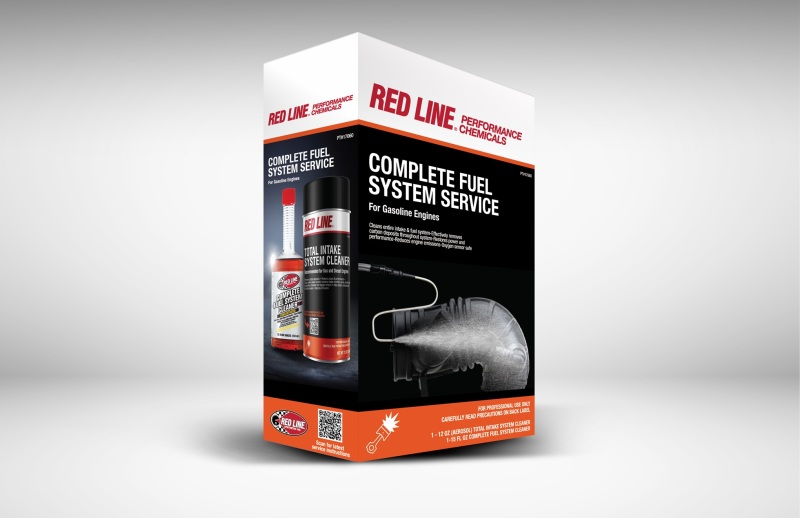 Red Line Complete Fuel System Service Kit - Intake Cleaner/Tank Add/S-Hook App w/Hose (Aerosol) - Image 2