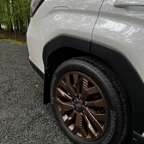 Rally Armor 25-26 Subaru Forester & Hybrid Black UR Mud Flap w/Red Logo - Image 8
