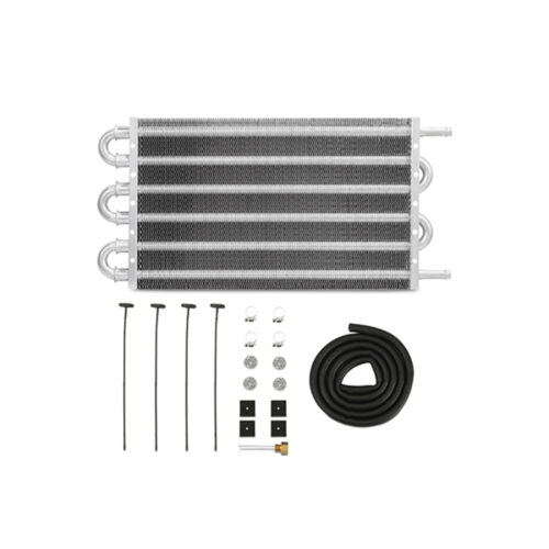 Alternative view of Mishimoto Universal Transmission Fluid Cooler - 12in x 7.5in x .75in