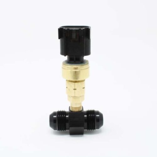Aeromotive VaporWorx GM Fuel Pressure Sensor Adapter - M10 x 1.0mm Male to 1/8in NPT Port - Brass - Image 3