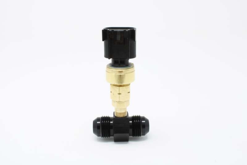 Aeromotive VaporWorx GM Fuel Pressure Sensor Adapter - M10 x 1.0mm Male to 1/8in NPT Port - Brass - Image 3