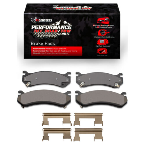 R1 1999-2013 Cadillac Escalade ESV Front/Rear Performance Off-Road/Tow Brake Pads & Hardware Kit - Image 5