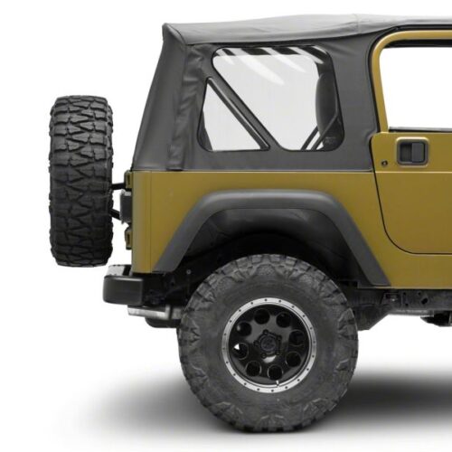 Raxiom for 1976-2006 Jeep CJ7 Wrangler YJ & TJ Gladiator LED Tail Lights- Black Housing (Smoked Lens) - Image 9