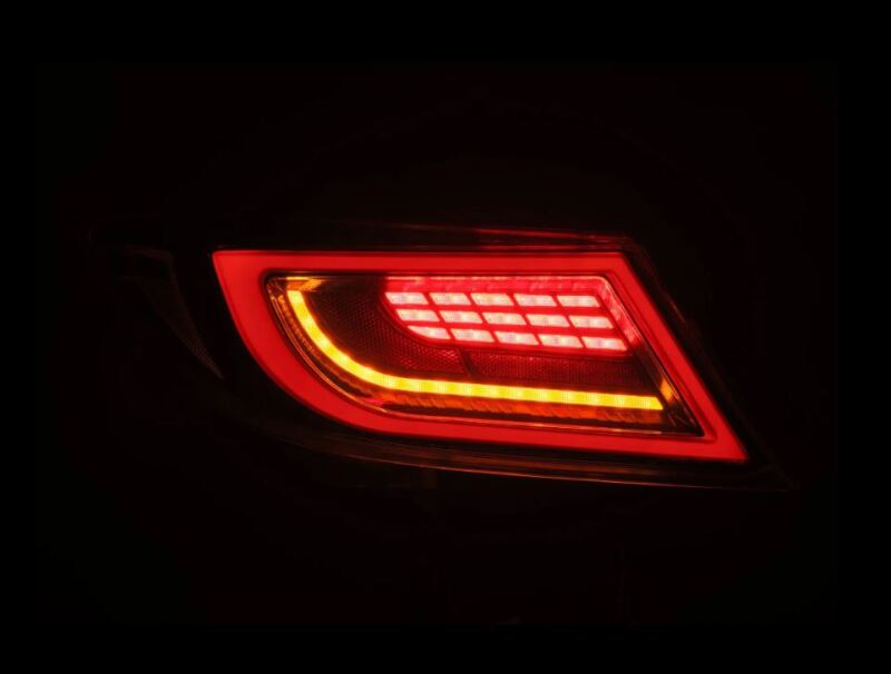 AlphaRex 22-24 Toyota GR86 LUXX LED Taillights Alpha-Black - Image 4
