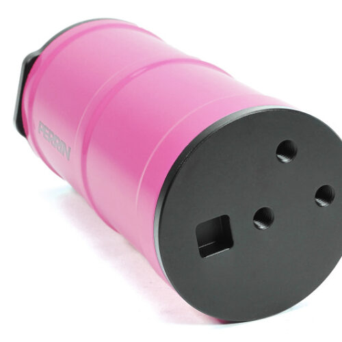 Alternative view of PERRIN 02-26 Subaru WRX / 04-21 STI / 13-26 BRZ/GR86/FRS/86 Coolant Overflow Tank - Hyper Pink