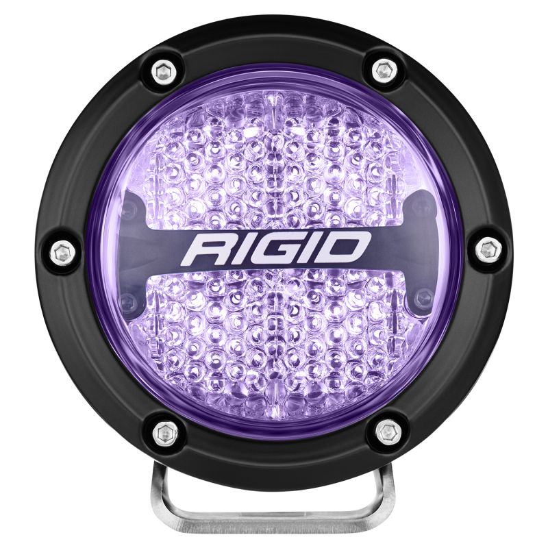 Rigid Industries 360-Series 4in LED Off-Road Diffused Beam - RGBW Backlight (Pair) - Image 8
