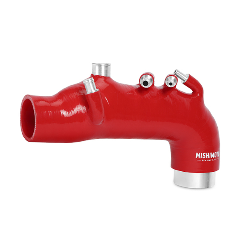 Mishimoto Silicone Induction Hose for 08 Subaru WRX Red - Image 9