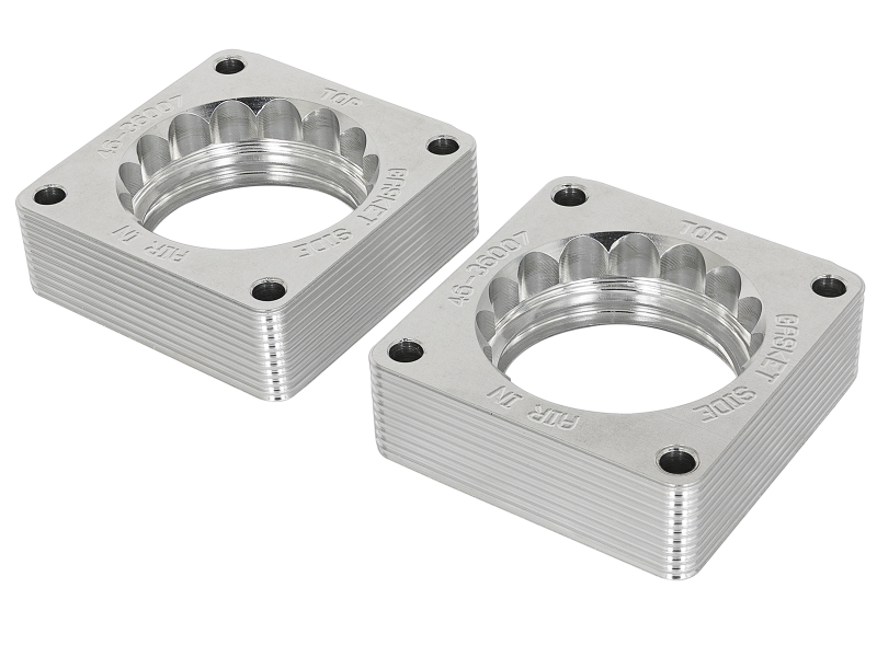 aFe Power Silver Bullet Throttle Body Spacer 09-18 Nissan 370Z V6-3.7L (VQ37VHR) - Image 3