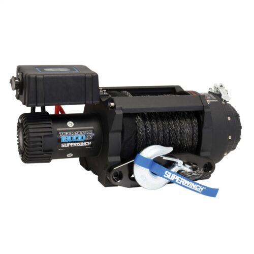 Alternative view of Superwinch 18000 LBS 12V DC 33/64in x 79 ft Synthetic Rope Tiger Shark 18000SR Winch