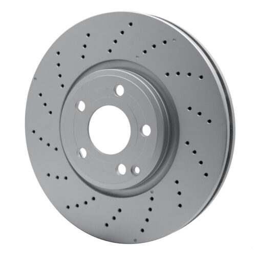 DFC 15-17 Mercedes-Benz CLS400 Front Drilled GeoSPEC Coated Rotor - Image 2