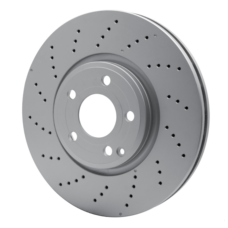 DFC 15-17 Mercedes-Benz CLS400 Front Drilled GeoSPEC Coated Rotor - Image 2