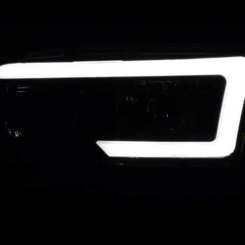 Raxiom for 1999-2006 Chevrolet Sierra 1500 Axial Series LED DRL Headlights- Chrome Housing- Clear Lens - Image 3
