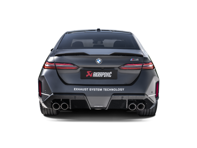 Akrapovic for 2024+ BMW M5 (G90,G99) Evolution Catback Exhaust - Titanium (Requires Tips) - Image 2