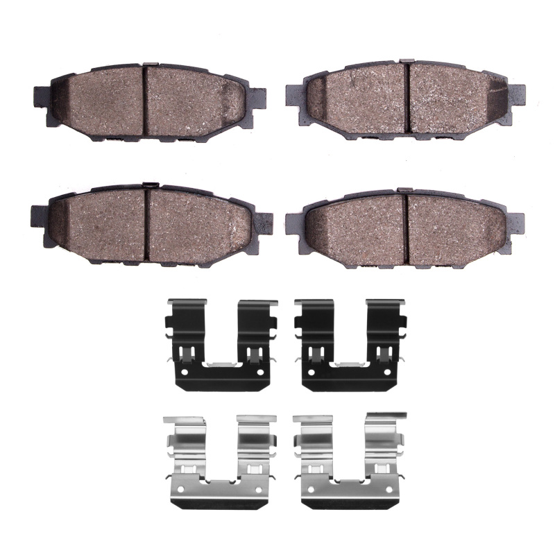 R1 Concepts for 2005-2023 Subaru Impreza Rear R1 Performance Sport Pads & Hardware Kit - Image 6