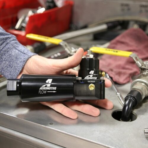 Aeromotive Regulator Filter Combo EFI 40PSI-75PSI for A1000 or Smaller - Image 3