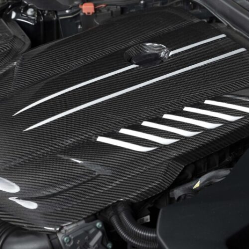 Dinan for 20-26 Toyota GR Supra (A90/A91) 3.0T Carbon Fiber Engine Cover - Image 3