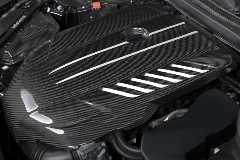 Dinan for 20-26 Toyota GR Supra (A90/A91) 3.0T Carbon Fiber Engine Cover - Image 3