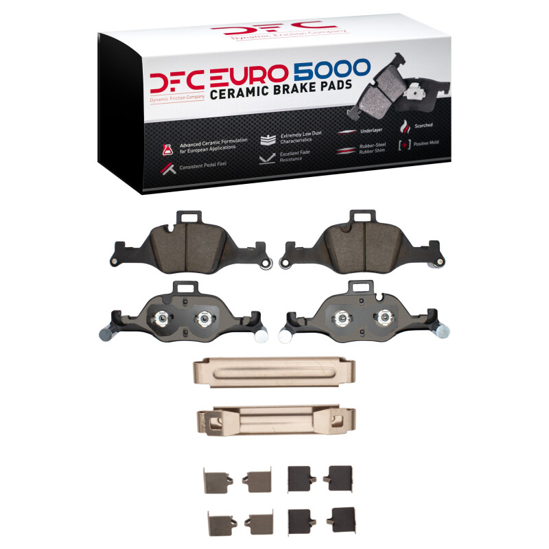 DFC 17-25 BMW 430i xDrive Front Euro 5000 Ceramic Brake Pads and Hardware Kit