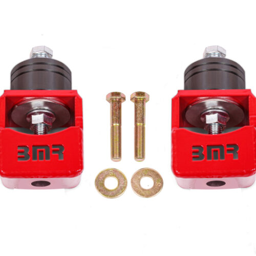 BMR Chevy SS and Pontiac G8 Motor Mount Kit (Solid Bushings) Red