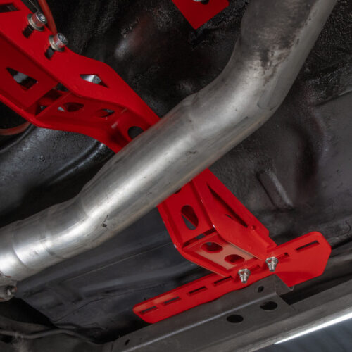 UMI Performance 78-88 GM G-Body Modular Adjustable Transmission Crossmember - Black - Image 7