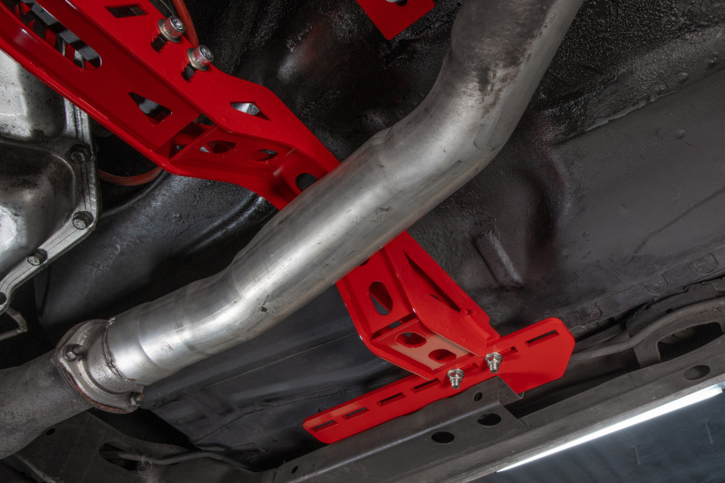 UMI Performance 78-88 GM G-Body Modular Adjustable Transmission Crossmember - Black - Image 7