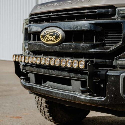 KC HiLiTES 2017+ Ford Super Duty Front Bumper Light Bar Mount For 40in Flex Era LED Light Bar - Image 8