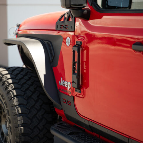 DV8 Offroad 07-23 Jeep Gladiator/Wrangler JT/JK/JL Hinge Mounted Step - Image 7