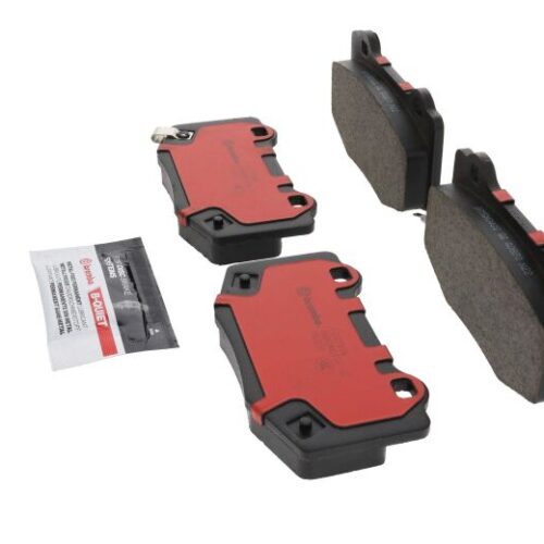 Brembo OE 15-22 Ford Mustang PRIME Ceramic Brake Pad - Rear - Image 7