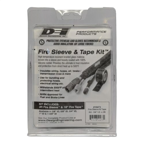 DEI Fire Sleeve and Tape Kit 3/4in I.D. x 3ft - Image 3
