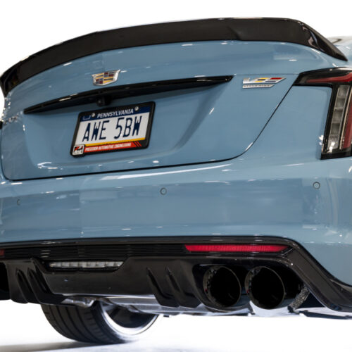 AWE Tuning 22-26 Cadillac CT5-V Blackwing SwitchPath Exhaust - Diamond Black Tips - Image 10