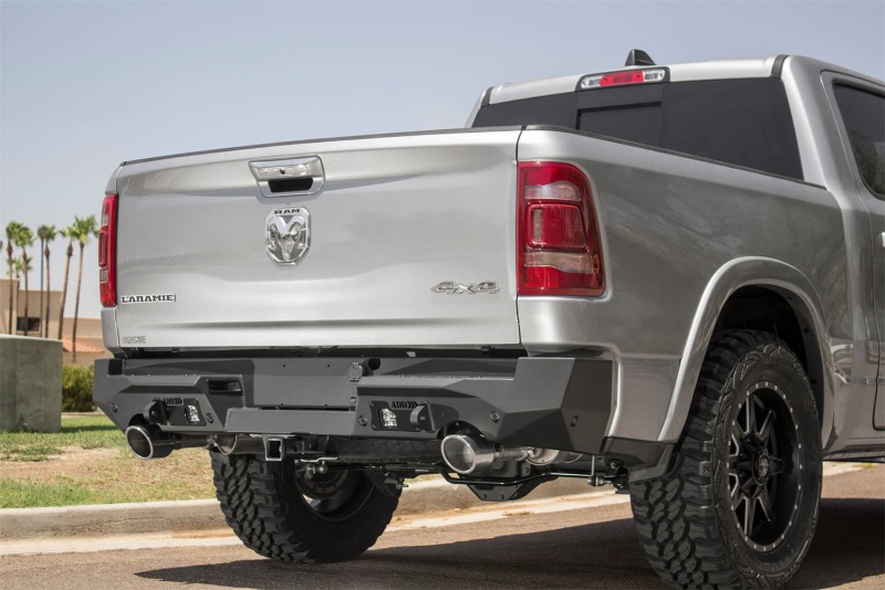 Addictive Desert Designs for 2019 Ram 1500 Hammer Stealth Fighter Rear Bumper w/ 6 Sensor Cutouts - Image 3