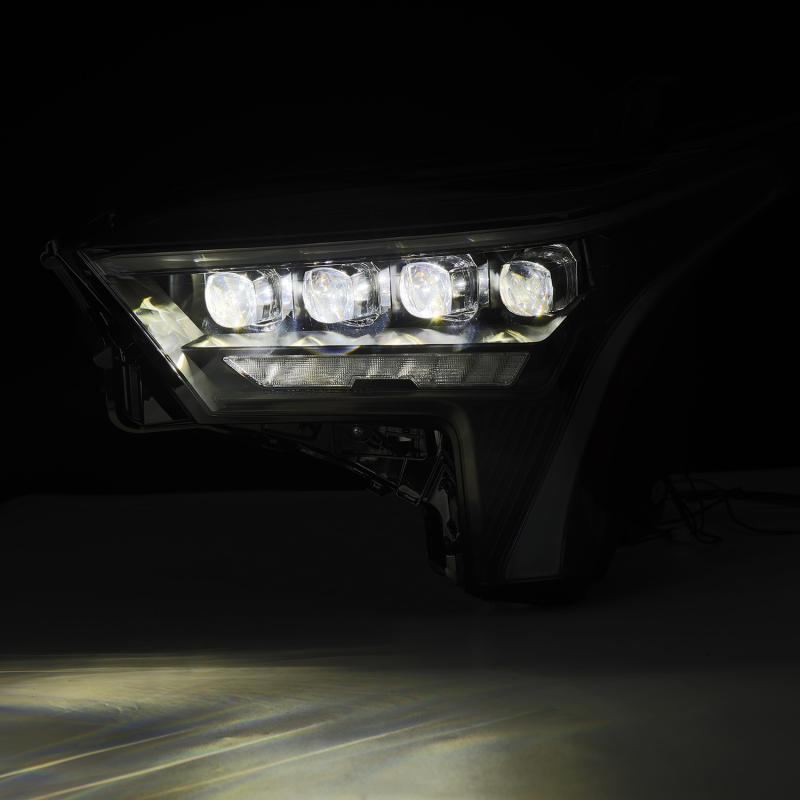 AlphaRex 880872 22-23 Toyota Tundra NOVA-Series Headlights Black w/Amber DRL - Req 810029 OR 810030 - Image 5