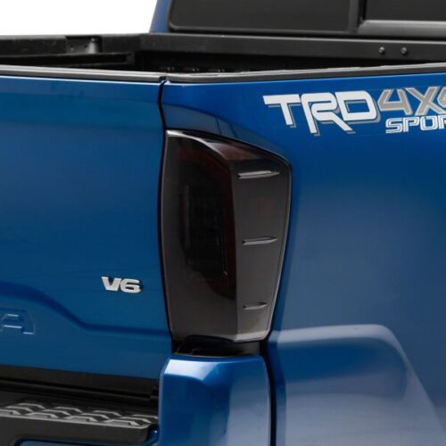 Raxiom for 2016-2023 Toyota Tacoma Axial Series LED Tail Lights- Black Housing- Smoked Lens - Image 10