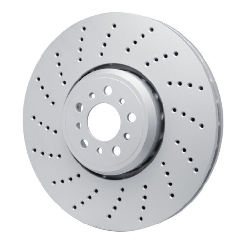 Alternative view of DFC 20-25 BMW X6 Left Front Drilled GeoSPEC Coated Rotor