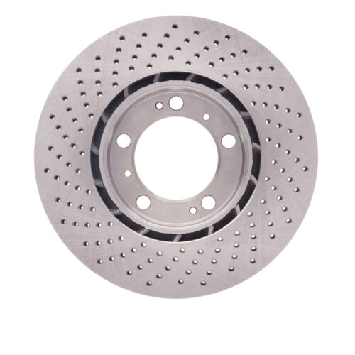 DFC 98-12 Porsche Boxster Right Front Drilled Brake Rotor - Image 4