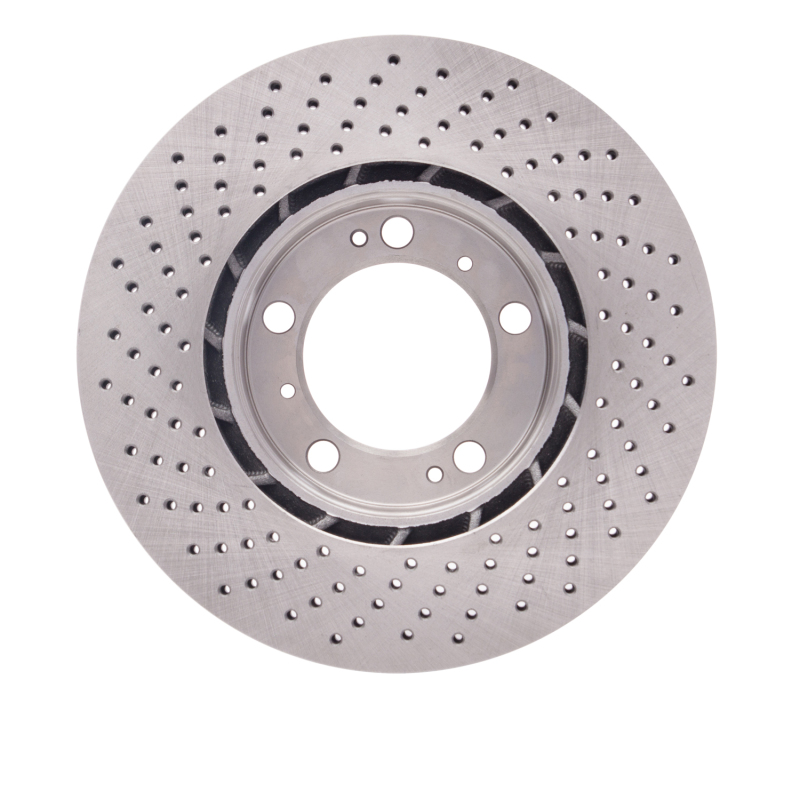 DFC 98-12 Porsche Boxster Right Front Drilled Brake Rotor - Image 4