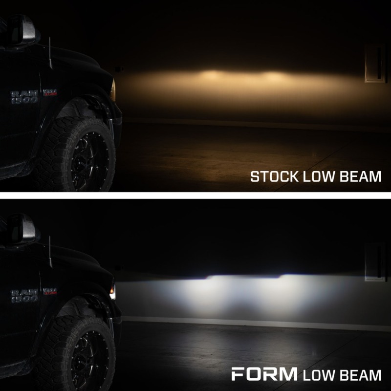 Form Lighting 2009-2018 Ram 1500/2500/3500 Sequential LED Projector Headlights (Pair) - Image 7