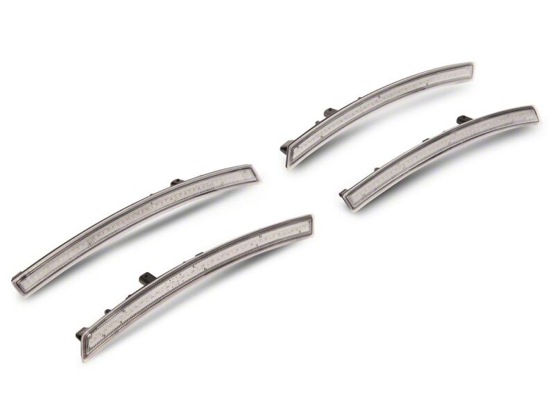 Raxiom for 2014-2019 Chevrolet Corvette C7 Axial Series LED Side Markers- Clear