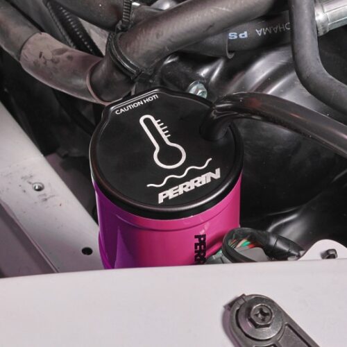 PERRIN 02-26 Subaru WRX / 04-21 STI / 13-26 BRZ/GR86/FRS/86 Coolant Overflow Tank - Hyper Pink - Image 7