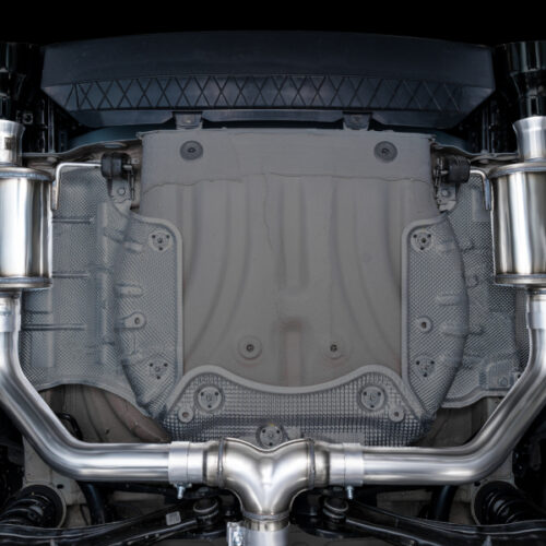 AWE Tuning Touring Edition Exhaust - Diamond Black Tips for 22-25 Volkswagen Jetta GLI - Image 5