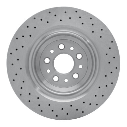 DFC 14-22 Maserati Ghibli Rear Drilled Brake Rotor - Image 5