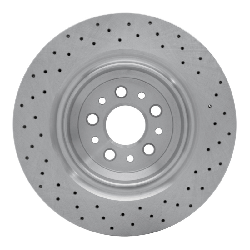 DFC 14-22 Maserati Ghibli Rear Drilled Brake Rotor - Image 5